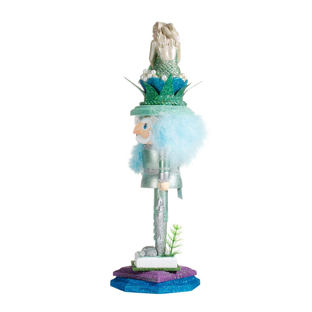 Hollywood Mermaid King Nutcracker