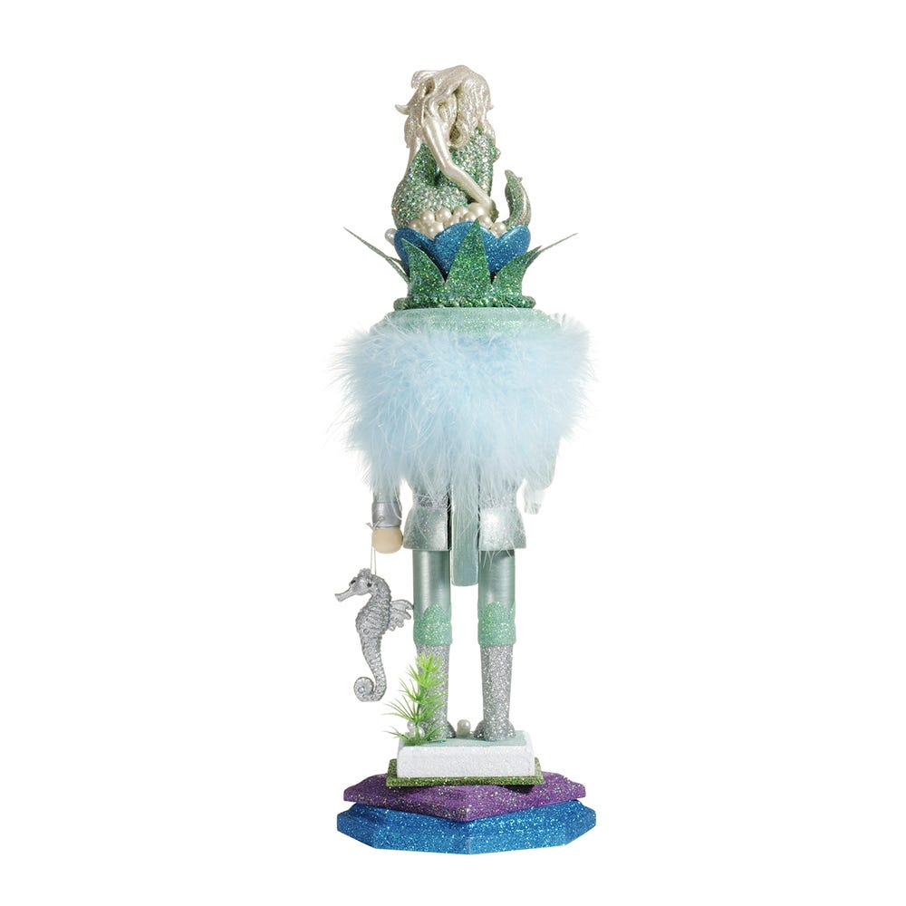 Hollywood Mermaid King Nutcracker