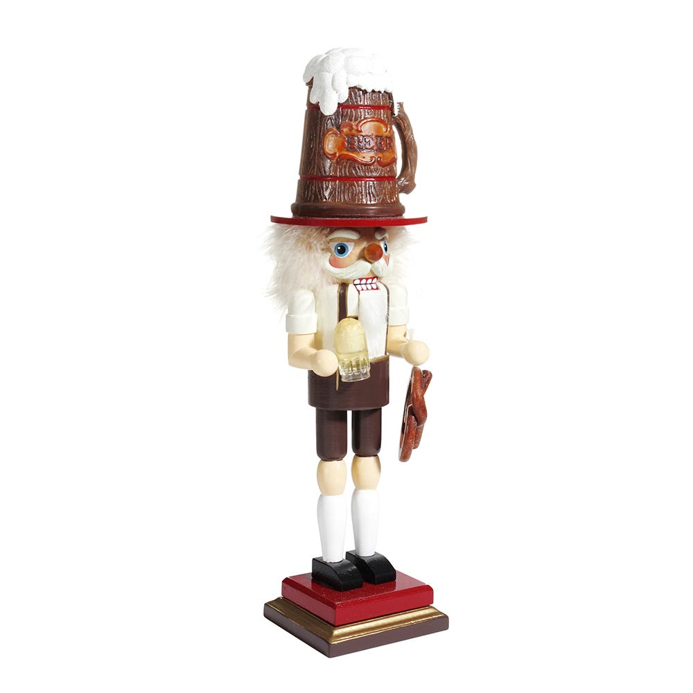 Hollywood Beer and Pretzel Nutcracker