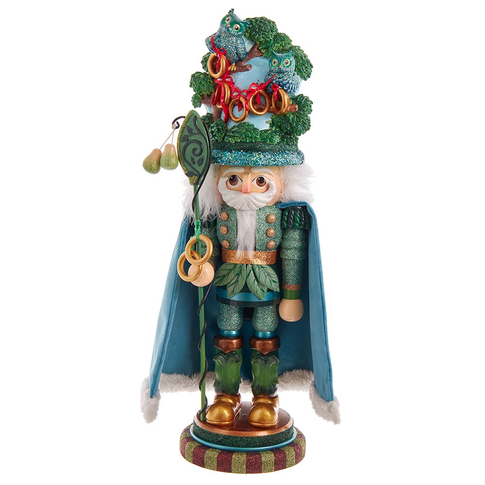 Hollywood Five Golden Rings Nutcracker