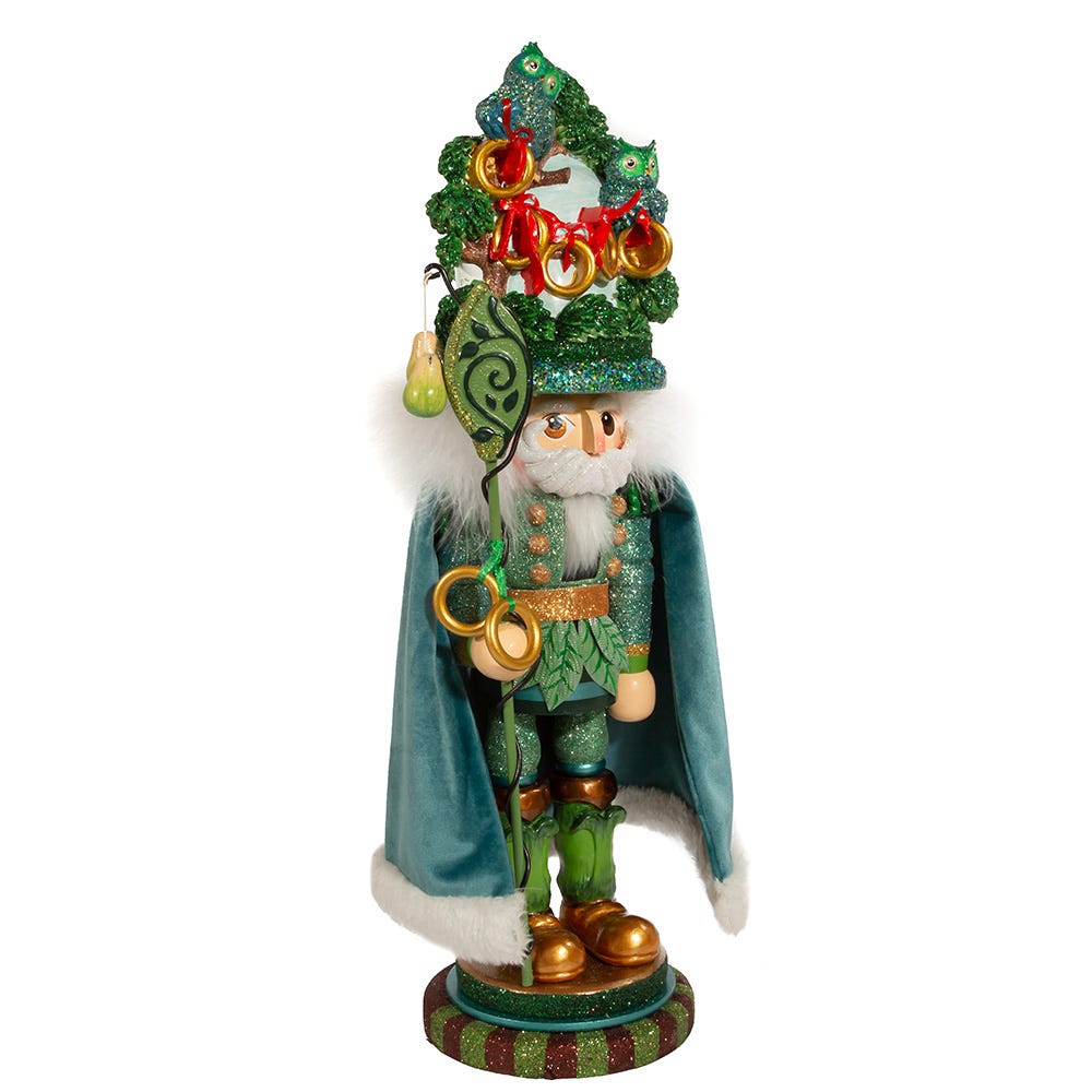 Hollywood Five Golden Rings Nutcracker