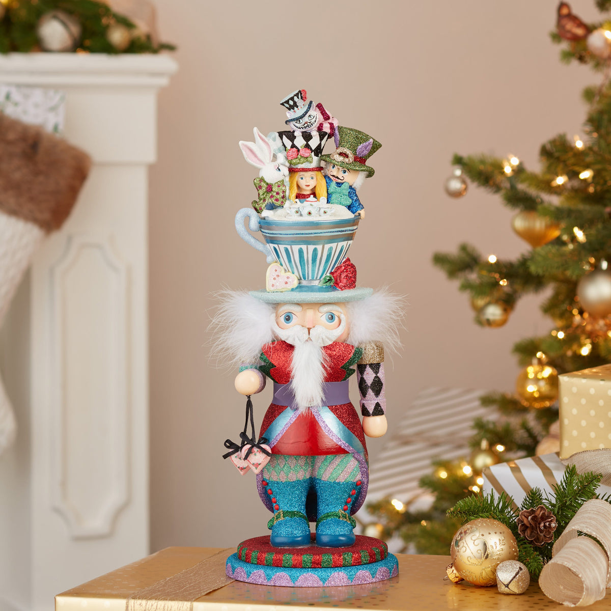 Hollywood Alice Teacup Hat Nutcracker