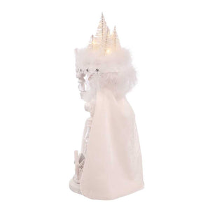 Hollywood White Winter LED Hat Nutcracker