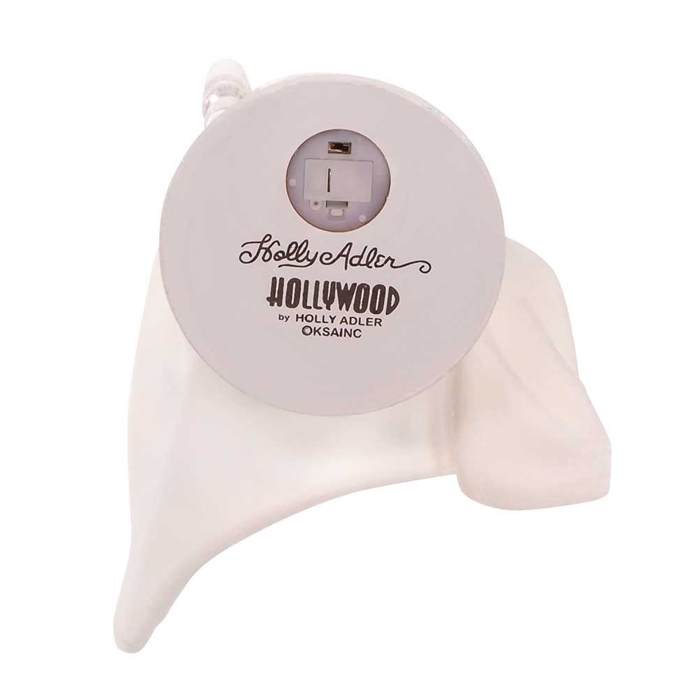 Hollywood White Winter LED Hat Nutcracker