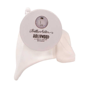 Hollywood White Winter LED Hat Nutcracker