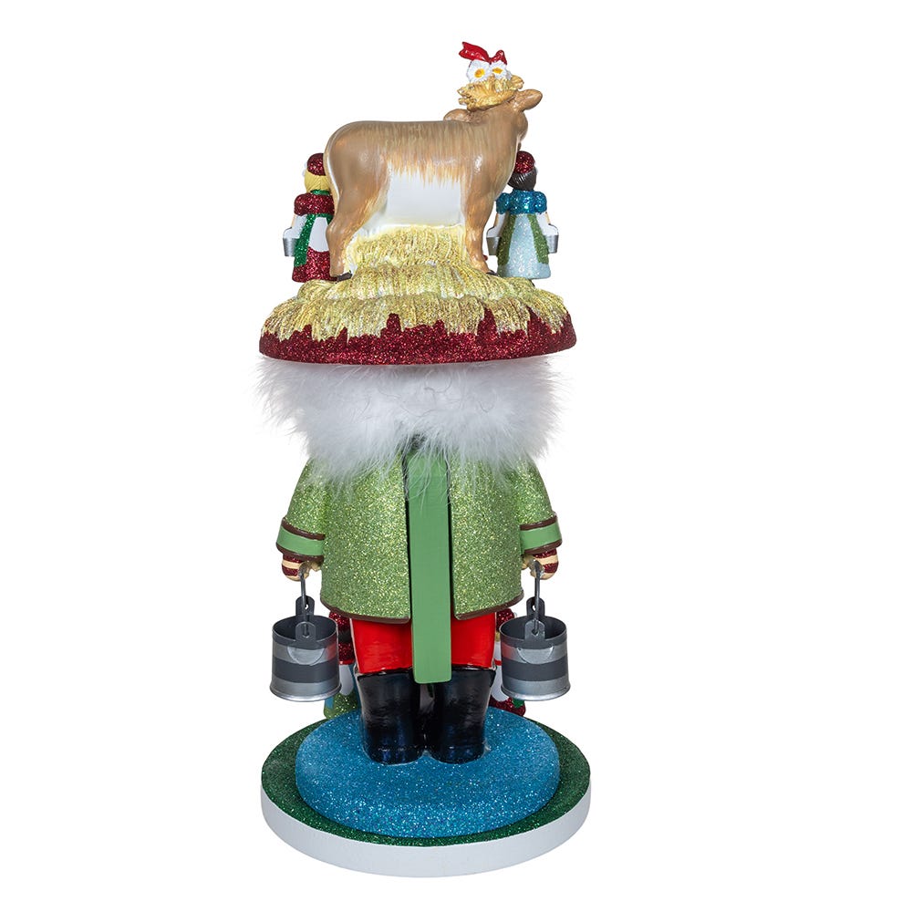 Hollywood Nutcrackers 8 Maids A Milking Nutcracker