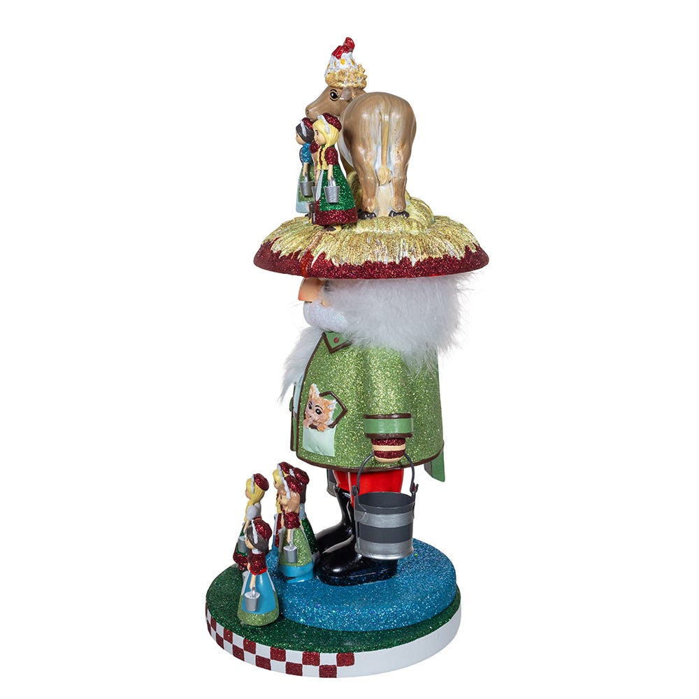 Hollywood Nutcrackers 8 Maids A Milking Nutcracker