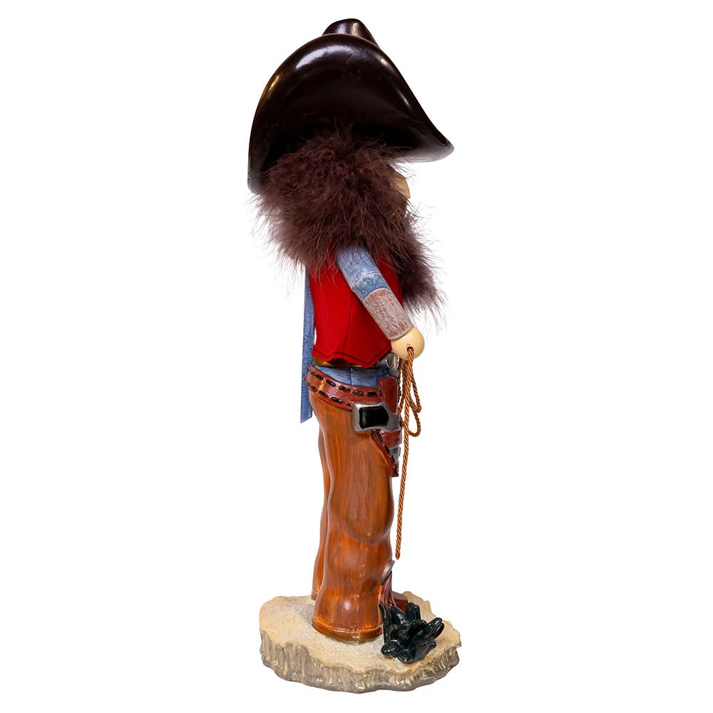 Hollywood Nutcrackers Cowboy With Lasso Nutcracker