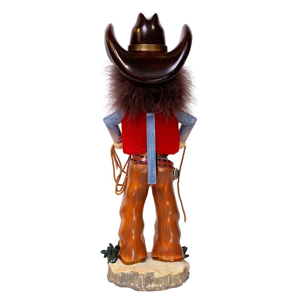 Hollywood Nutcrackers Cowboy With Lasso Nutcracker