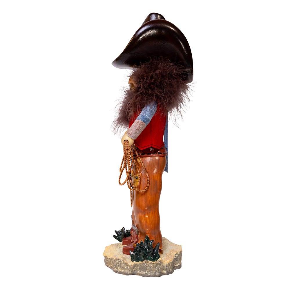 Hollywood Nutcrackers Cowboy With Lasso Nutcracker