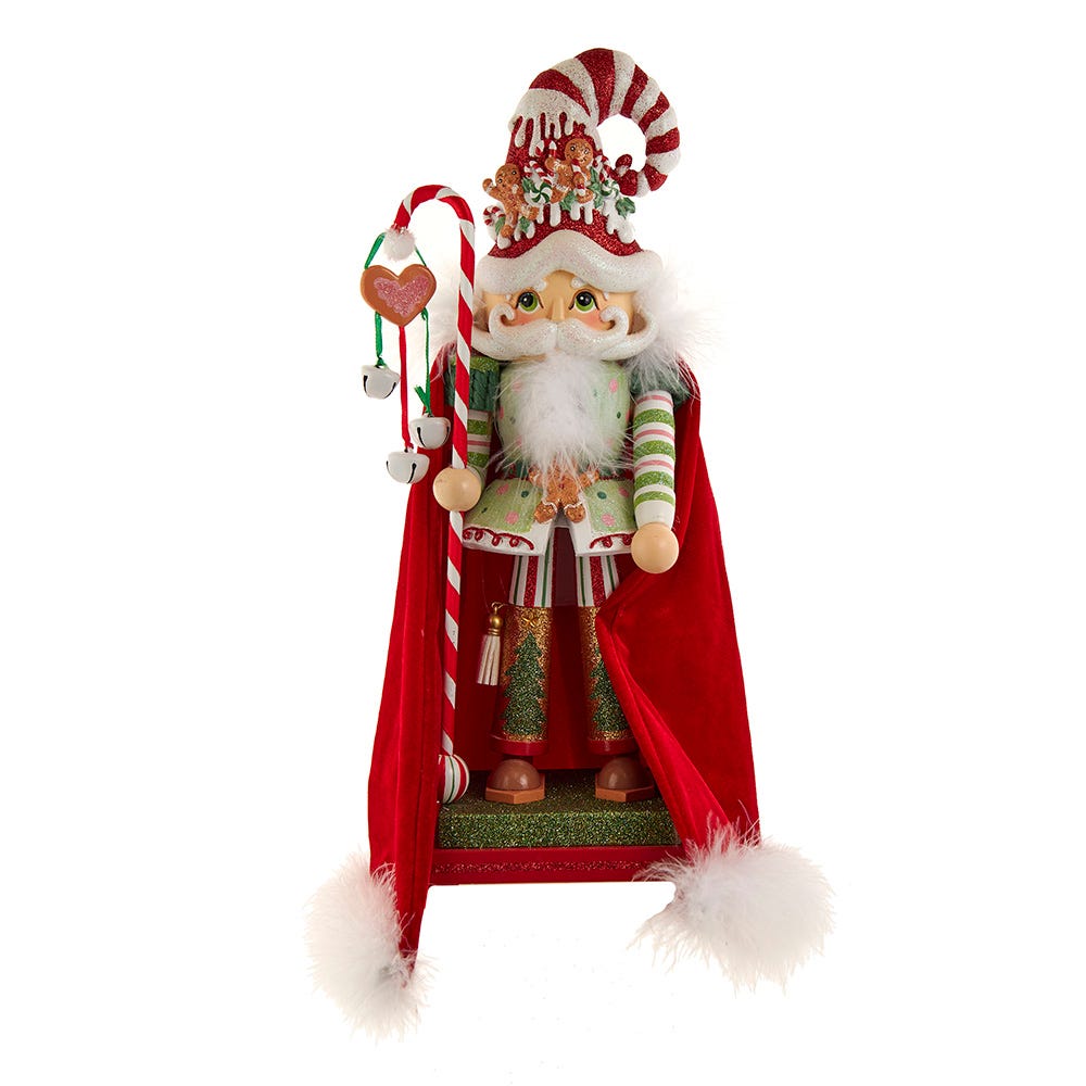 Hollywood Nutcrackers Gingerbread Candy Santa Nutcracker