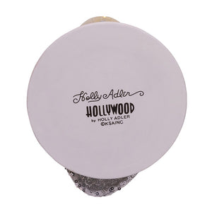 Hollywood Nutcrackers Musical Silver Nutcracker with Water Globe