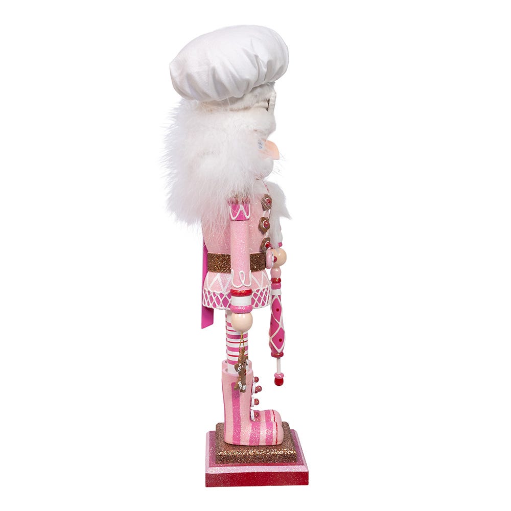 Hollywood Nutcrackers Pink Gingerbread Baker Nutcracker
