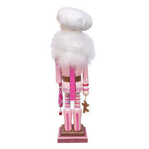 Hollywood Nutcrackers Pink Gingerbread Baker Nutcracker