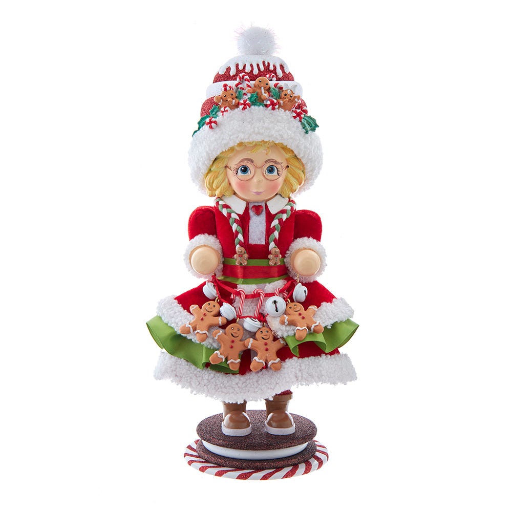 Hollywood Nutcrackers Mrs. Claus Gingerbread Nutcracker
