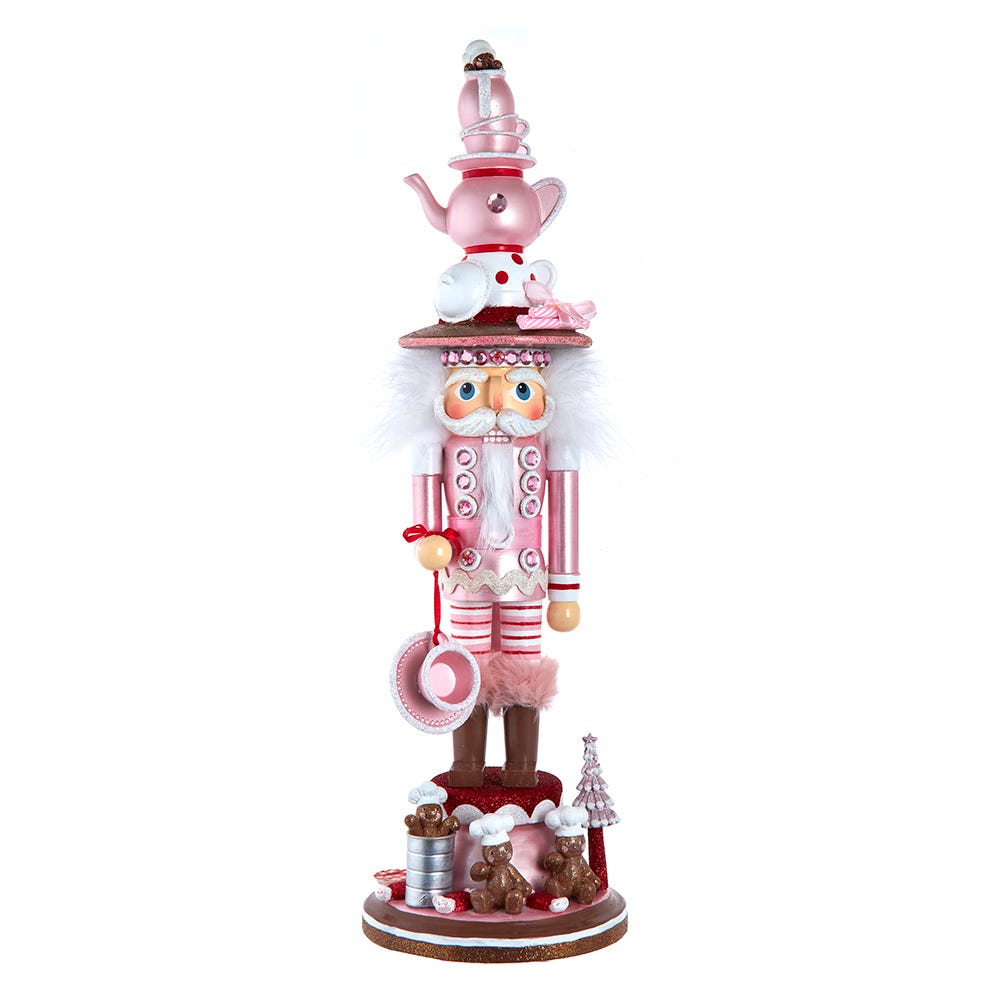 Hollywood Nutcrackers Pink Tea Nutcracker