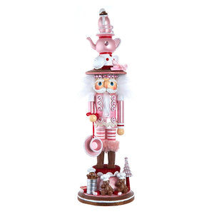 Hollywood Nutcrackers Pink Tea Nutcracker