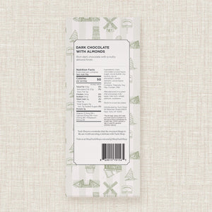 Hamptons Dark Chocolate with Almond, Set of 3