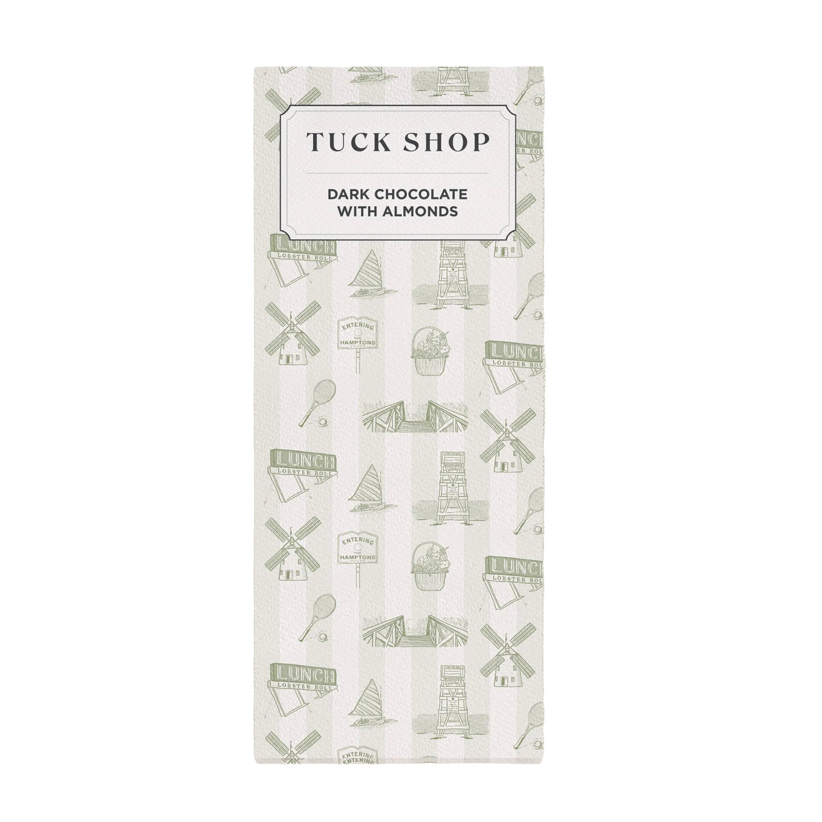 Hamptons Dark Chocolate with Almond, Set of 3