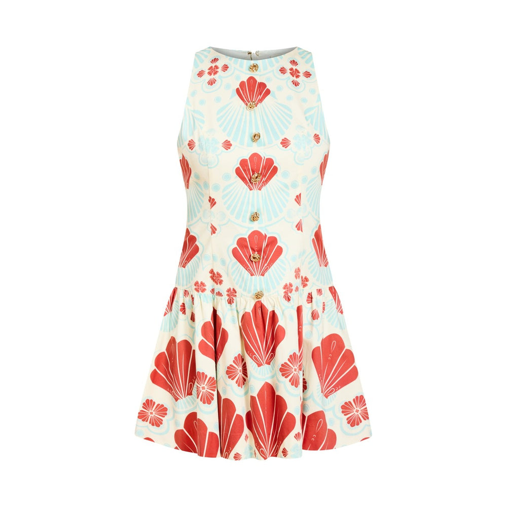 Happy Hour Mini Dress in Poppy Breeze