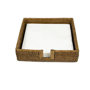 Rattan Dinner Napkin Holder in Natural