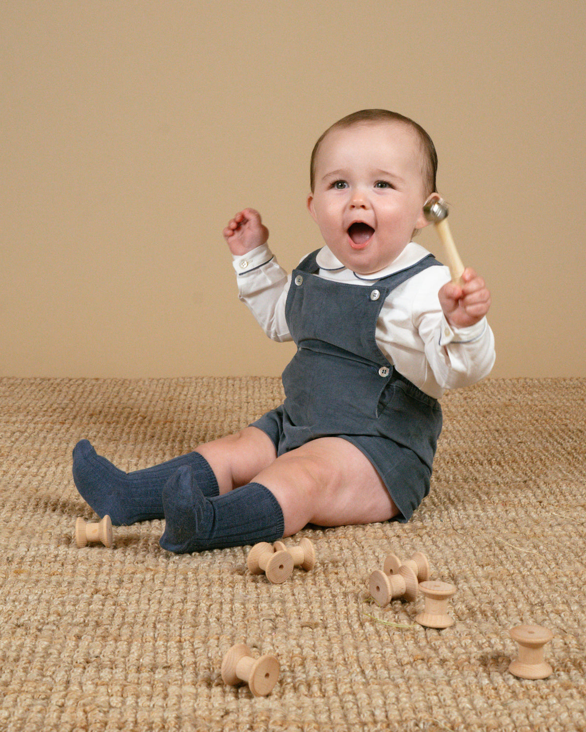 Mallard Shirt in Dusty Blue