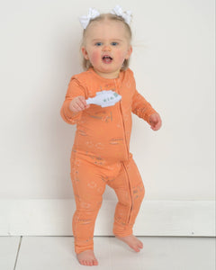 Helicopter Bamboo Toddler Pajamas, Transportation Pajamas, Toddler PJs