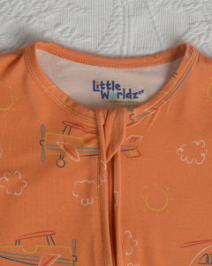 Helicopter Bamboo Toddler Pajamas, Transportation Pajamas, Toddler PJs