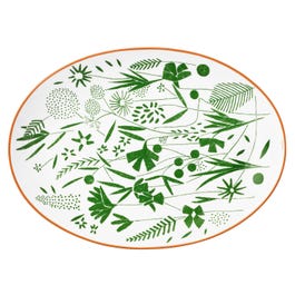 A Walk in the Garden Platter A Walk in the Garden Oval Platter