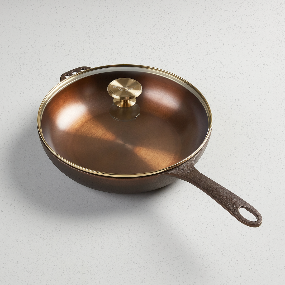 Cast Iron - No. 11 Deep Skillet + Lid