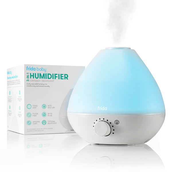 BreatheFrida the 3-IN-1 HUMIDIFIER, DIFFUSER + NIGHTLIGHT