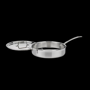 MultiClad Pro Triple Ply Stainless Cookware 5.5 Quart Sauté Pan in Stainless Steel