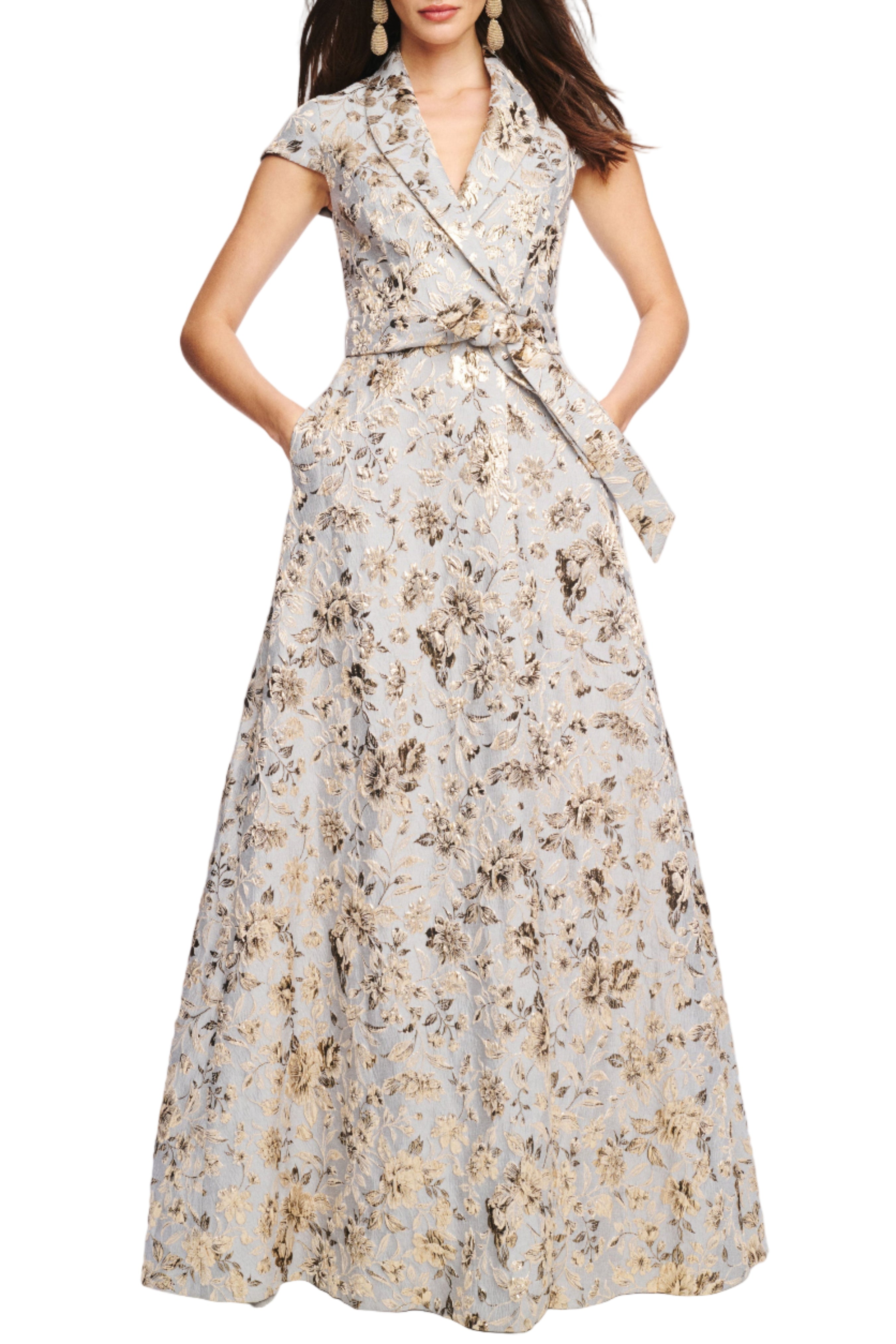 Honora Gown in Golden Gardens