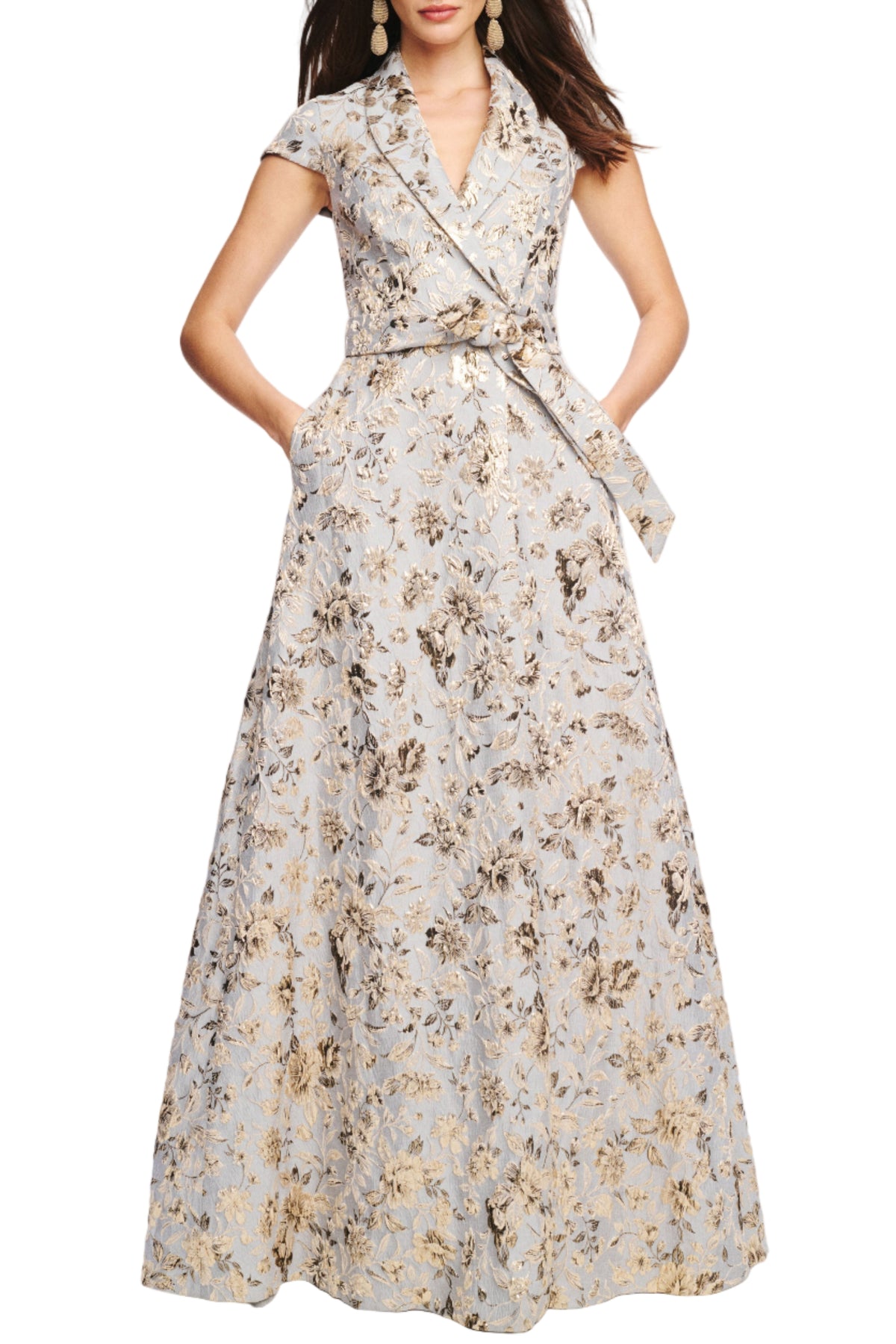 Honora Gown in Golden Gardens