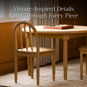 Liberty Play Table & Spindle Chairs Set in Honey