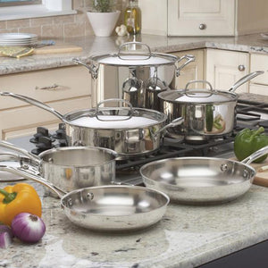 Chef's Classic® Stainless 10-Piece Set in Stainless Steel