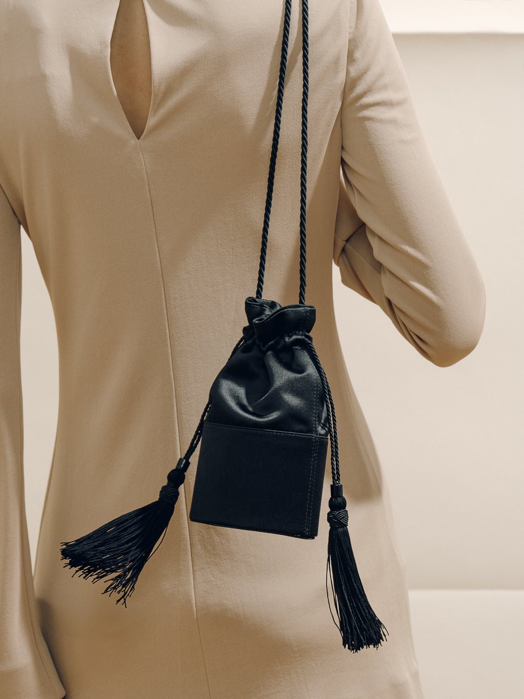 The Lola in Satin in Black by Hunting Season