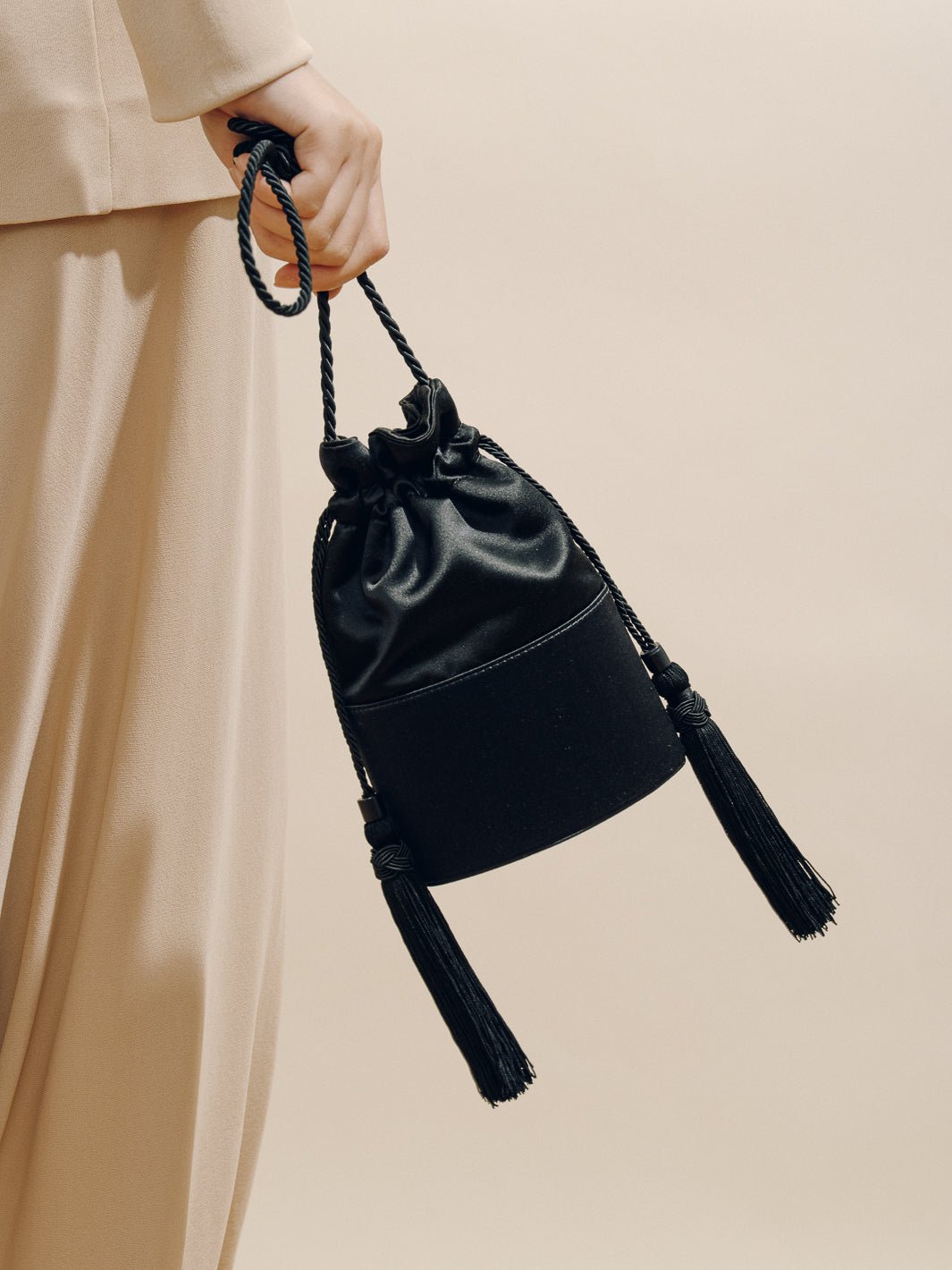 The Lola in Satin in Black by Hunting Season