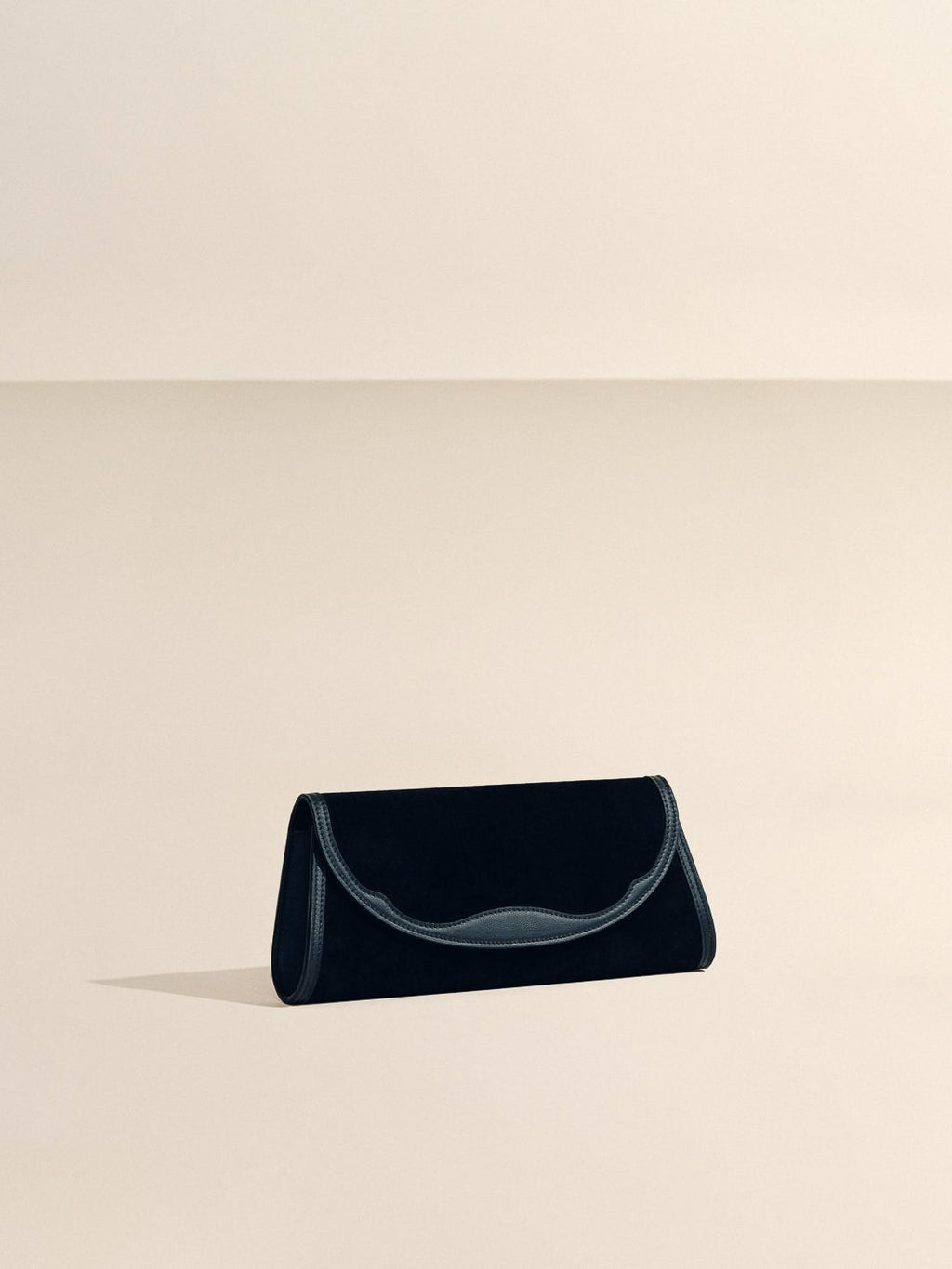 The Opera Clutch in Black with Western Trim