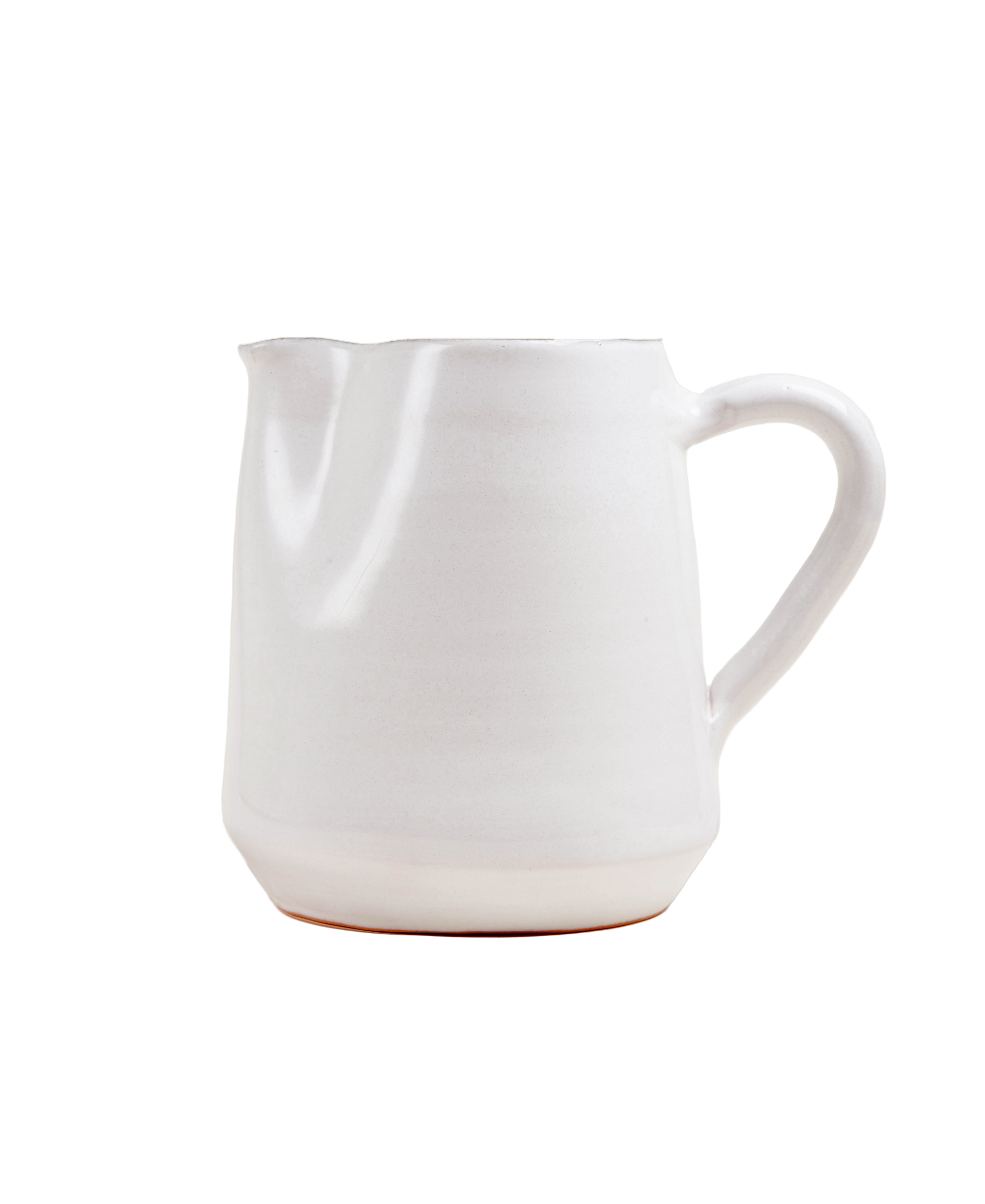 One-Liter Pitcher in White & Green