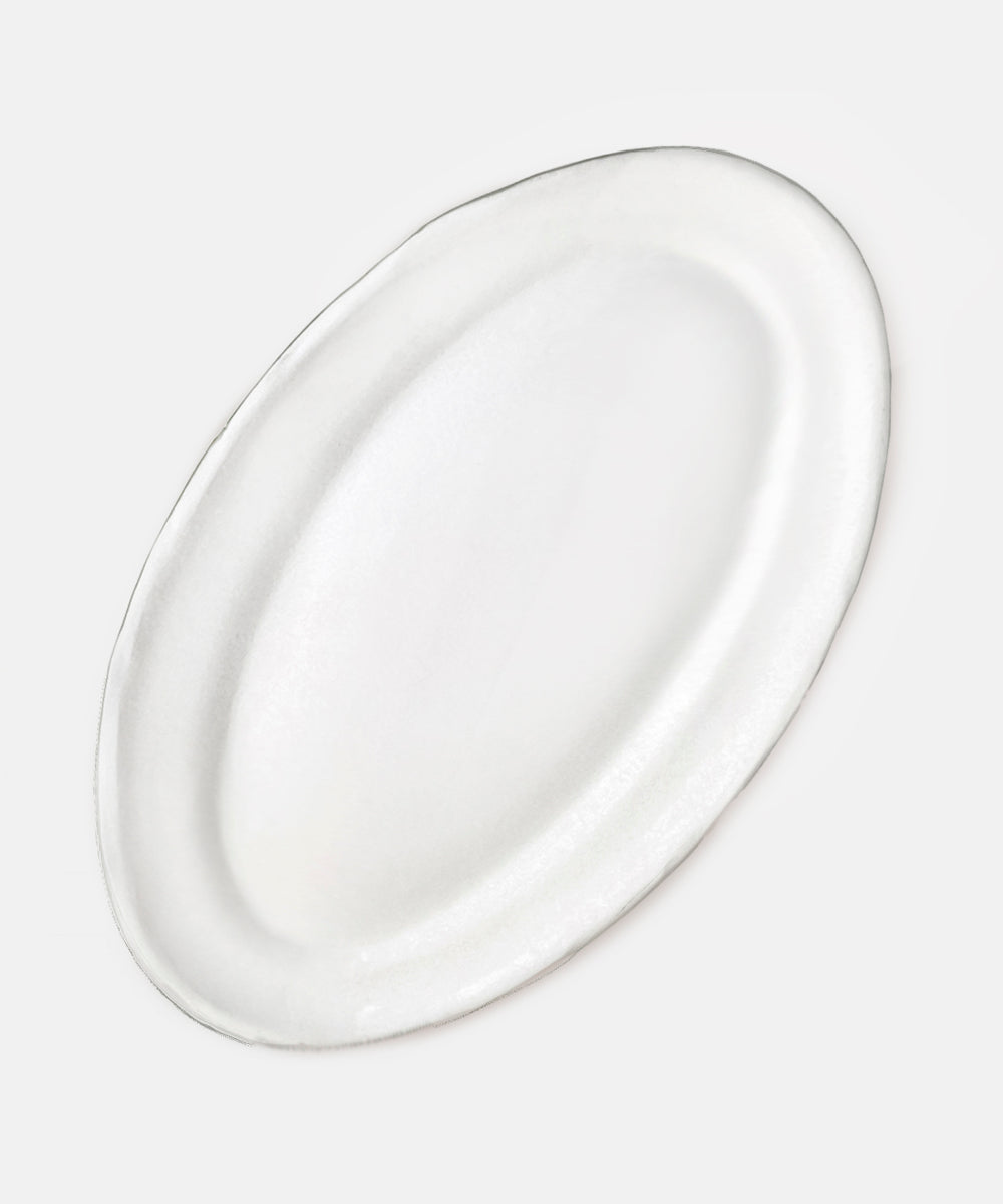 Shallow Oval Serving Platter