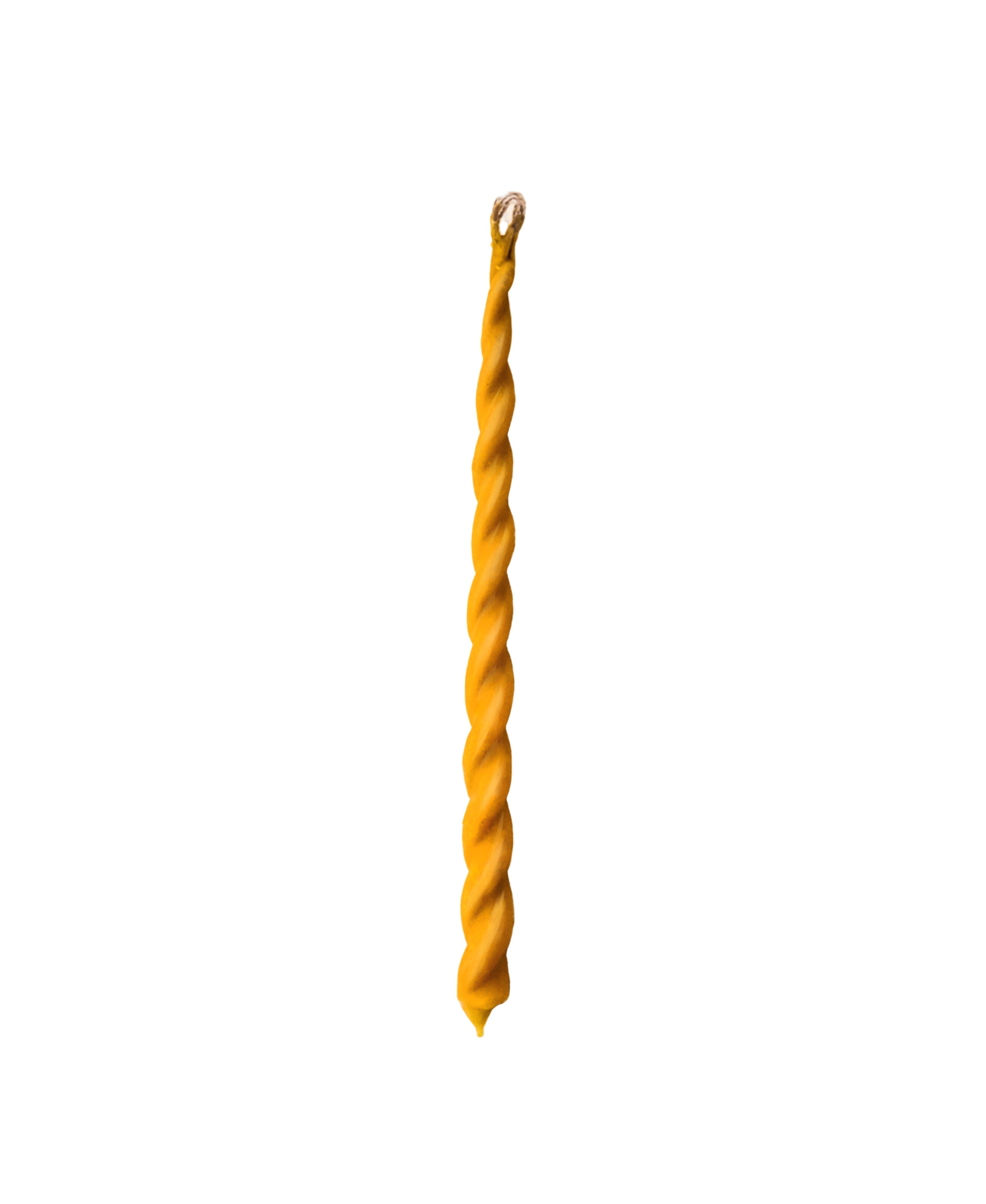 Twisted Beeswax Candle