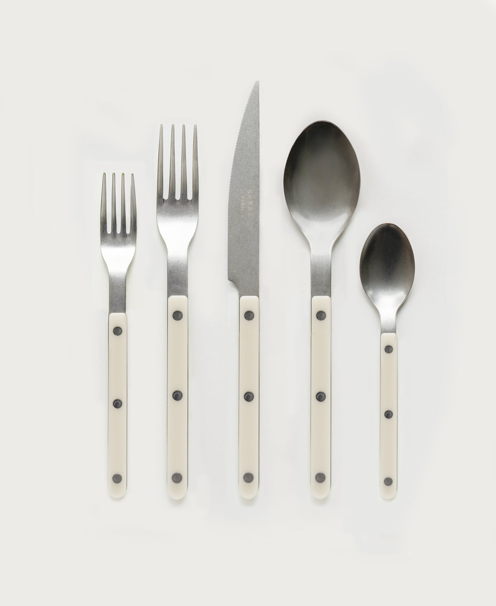 Bistro Flatware Set — Vintage/Ivory