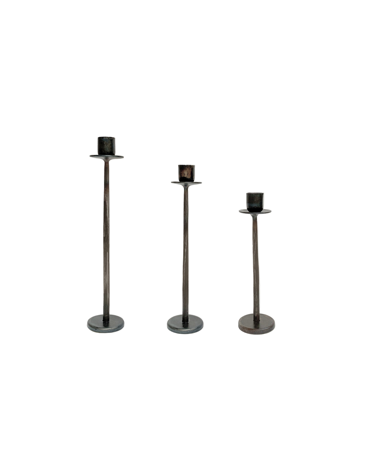 Iron Tapered Candleholders