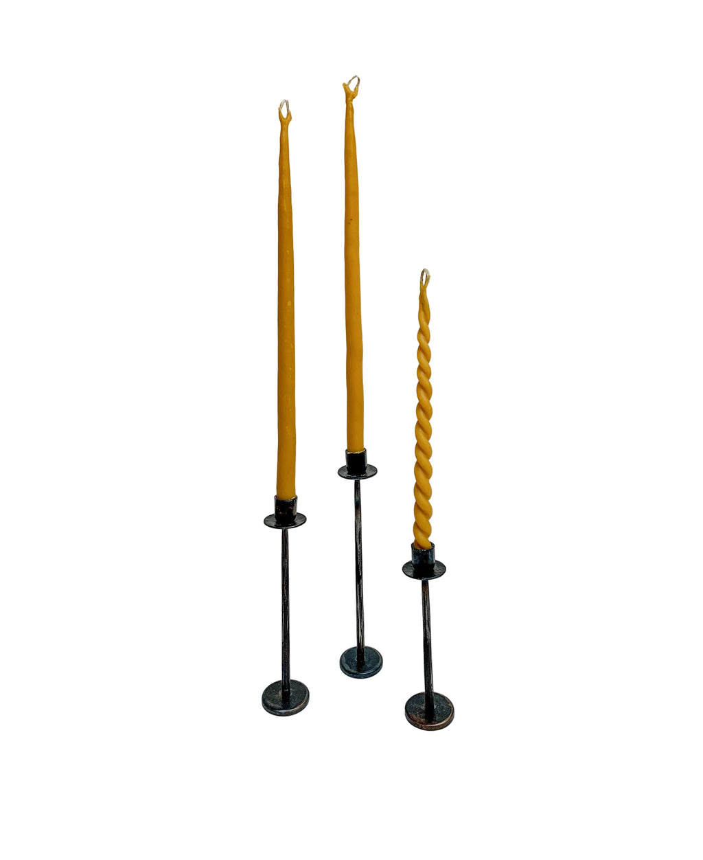 Urbino Iron Tapered Candleholders