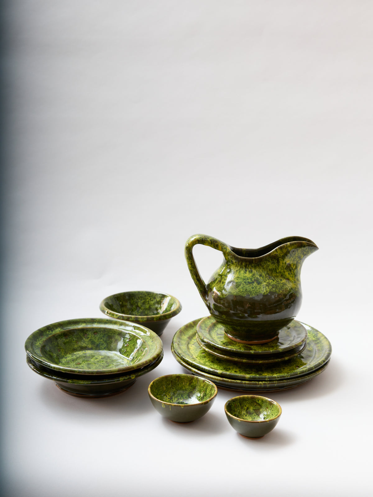 Moss Terracotta Dinner Plate