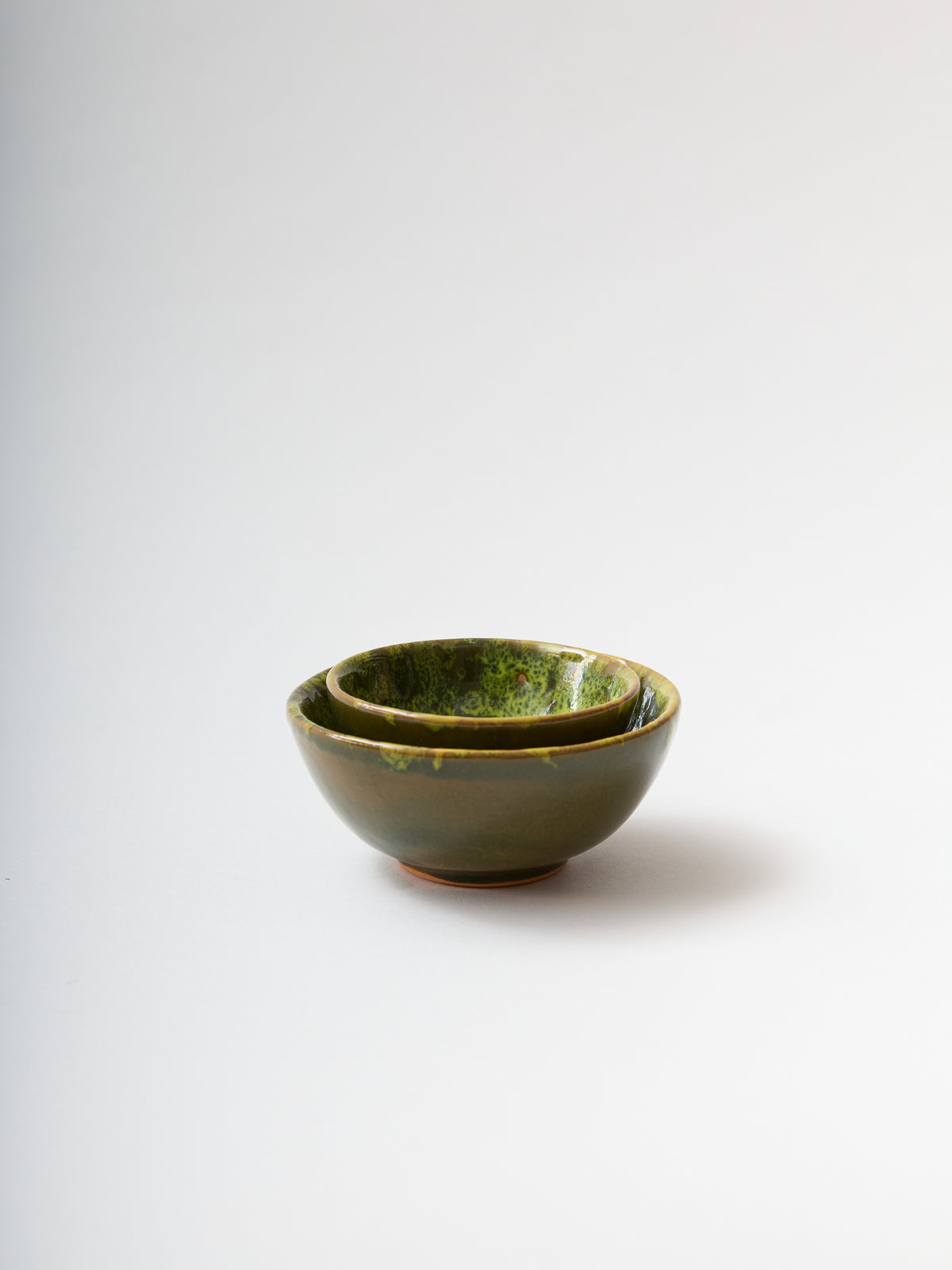 Moss Terracotta Oil & Salt Dish Set