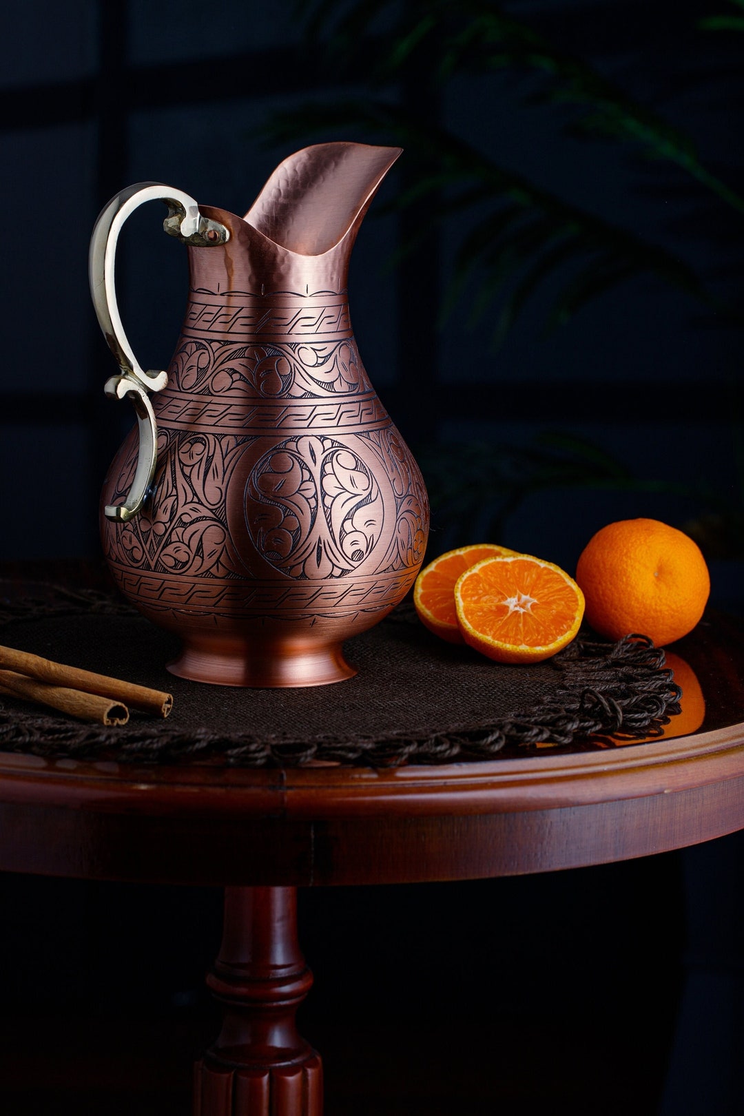 Copper Water Pitcher