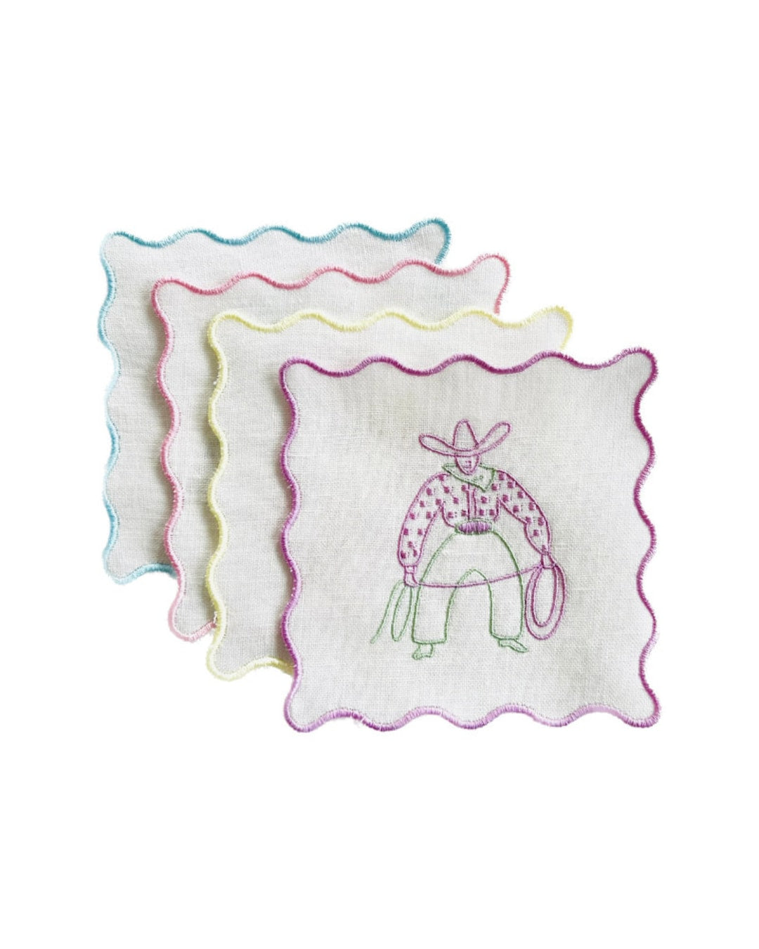 Cowboy Cocktail Napkin