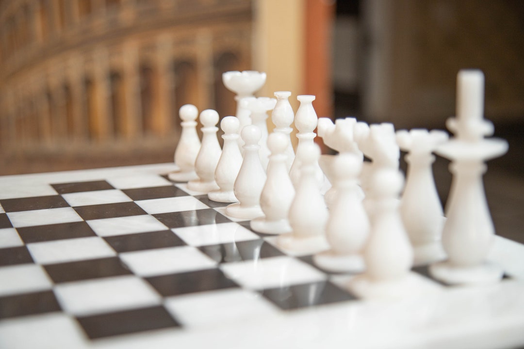 Carved Chess Set